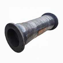 High quality discharge rubber hose pipe for dredging
